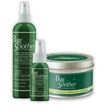 Bug Soother 8 oz. Bug Repellent Candle + 1 oz. and 8 oz. Spray Bottle Pack