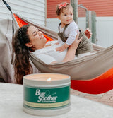 Bug Soother 8 oz. Bug Repellent Candle + 1 oz. and 8 oz. Spray Bottle Pack